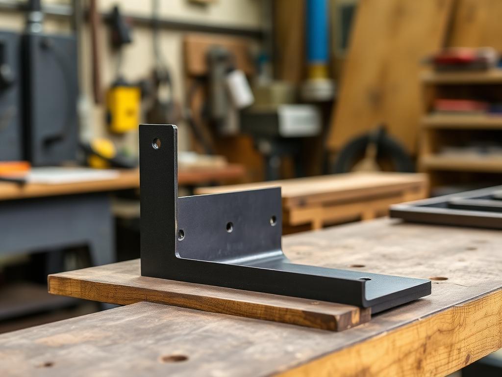 Hoekbeugel voor machinebouw — afgewerkt onderdeel